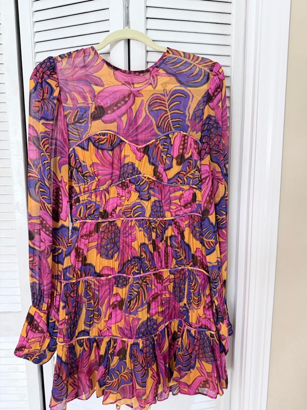 Farm Rio L/S Mini Dress - Picture 3 of 8